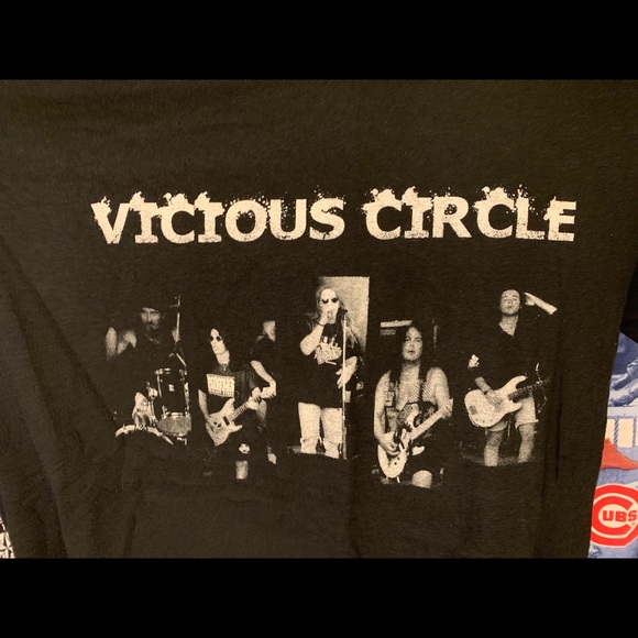 Shirts Vintage Vicious Circle 1998 Fine Line Tour Tshirt Poshmark